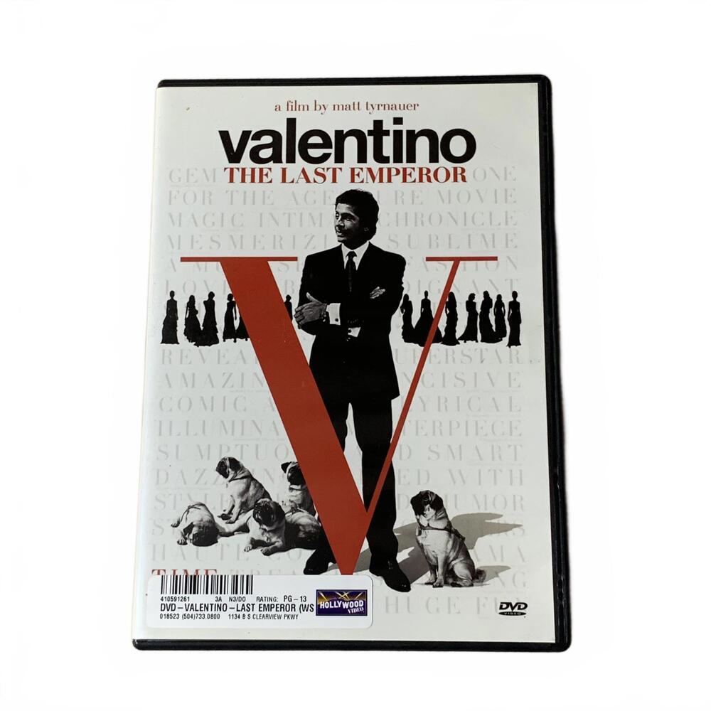 Valentino The Last Emperor DVD